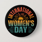 INTERNATIONALER FRAUENTAG BUTTON (Vorderseite)