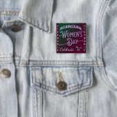 Internationaler Frauentag Button (Beispiel)