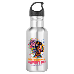 Internationaler Frauentag Edelstahlflasche