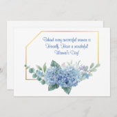 Internationaler Frauentag Feiertagskarte (Vorne/Hinten)