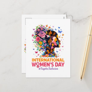 Internationaler Frauentag Feiertagspostkarte
