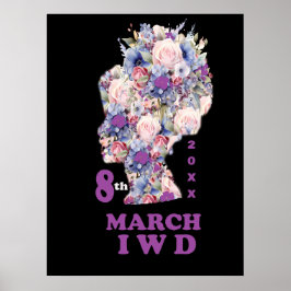 Internationaler Frauentag: Feminist feiern Poster