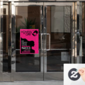 Internationaler Frauentag Fensteraufkleber (Büro Tür)