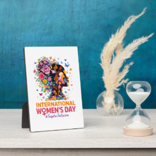 Internationaler Frauentag Fotoplatte