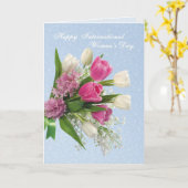 Internationaler Frauentag - Frühlingsblumen Karte (Gelbe Blume)