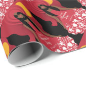 Internationaler Frauentag Geschenkpapier (Rolleneckpunkt)