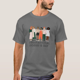 Internationaler Frauentag IWD 2022 Jede Frau styl T-Shirt