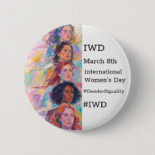 Internationaler Frauentag IWD #GivetoGain Button