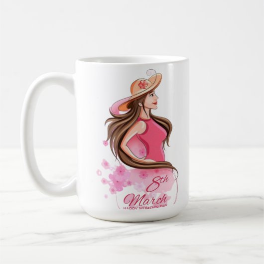 Internationaler Frauentag Kaffeetasse (Links)