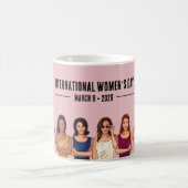 Internationaler Frauentag Kaffeetasse (Mittel)