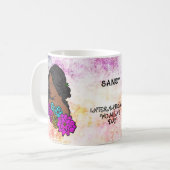 Internationaler Frauentag Kaffeetasse (Vorderseite Links)