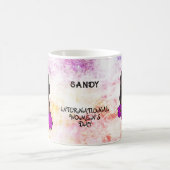 Internationaler Frauentag Kaffeetasse (Mittel)