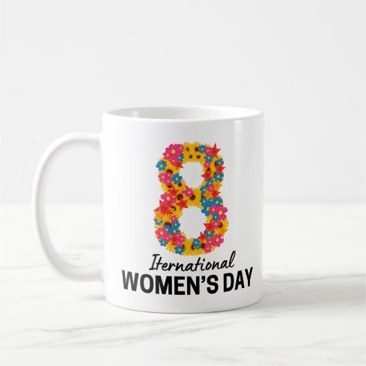 INTERNATIONALER FRAUENTAG KAFFEETASSE (Links)