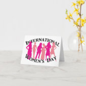 Internationaler Frauentag Karte (Gelbe Blume)