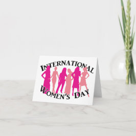 Internationaler Frauentag Karte