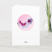 Internationaler Frauentag. Karte (Rückseite)