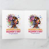 Internationaler Frauentag Karte (Innenseite)