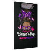 Internationaler Frauentag Klemmbrett (Rechts)