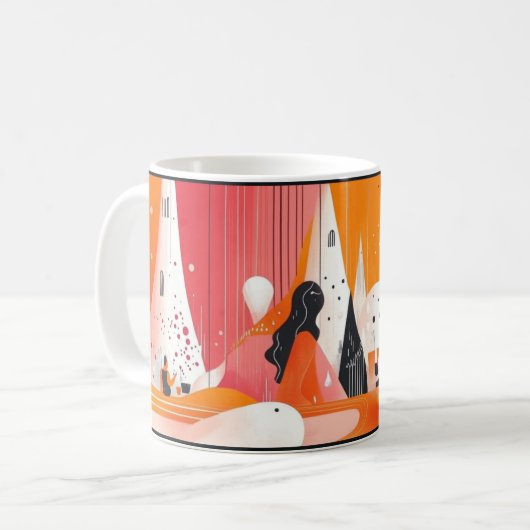 Internationaler Frauentag, kombiniert mit Elemente Kaffeetasse (Vorderseite Links)