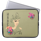 Internationaler Frauentag | Laptop-Siebtasche 15" Laptopschutzhülle (Vorderseite)