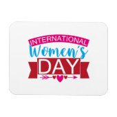 Internationaler Frauentag Magnet (Horizontal)