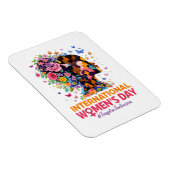 Internationaler Frauentag Magnet (Rechte Seite)