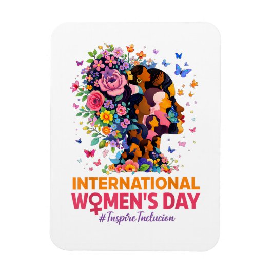 Internationaler Frauentag Magnet (Vertikal)