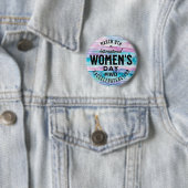 Internationaler Frauentag März 8. IWD Button (Beispiel)