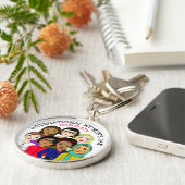 Internationaler Frauentag März 8. Schlüsselanhänger (Seite)