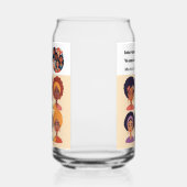 Internationaler Frauentag März 8 Stilvoll Dosenglas (Links)