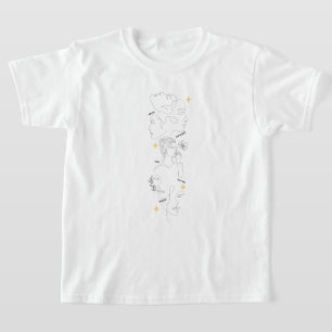Internationaler Frauentag Minimalistische Linienku T-Shirt