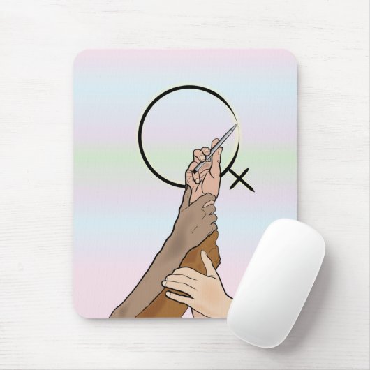 Internationaler Frauentag Mousepad (Mit Mouse)