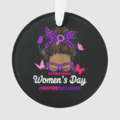 Internationaler Frauentag Ornament (Vorderseite)
