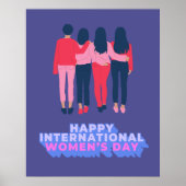 Internationaler Frauentag Poster (Vorne)
