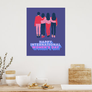 Internationaler Frauentag Poster