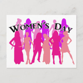 Internationaler Frauentag Postkarte