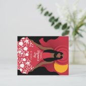 Internationaler Frauentag Postkarte (Stehend Vorderseite)