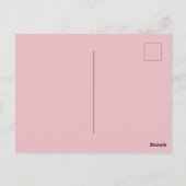 Internationaler Frauentag Postkarte (Rückseite)