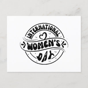 Internationaler Frauentag Postkarte
