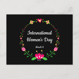 Internationaler Frauentag Postkarte