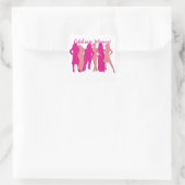 Internationaler Frauentag Quadratischer Aufkleber (Tasche)