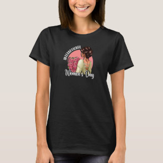 Internationaler Frauentag Schöne Brunett T-Shirt