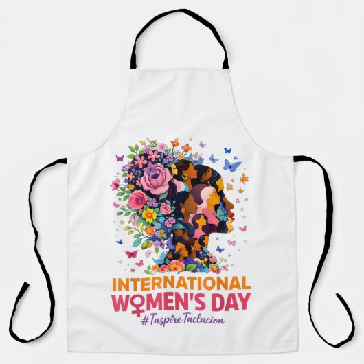 Internationaler Frauentag Schürze (Vorderseite)
