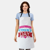 Internationaler Frauentag Schürze (Getragen)