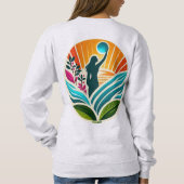 Internationaler Frauentag - Stärkung der Rolle der Sweatshirt (Rückseite)