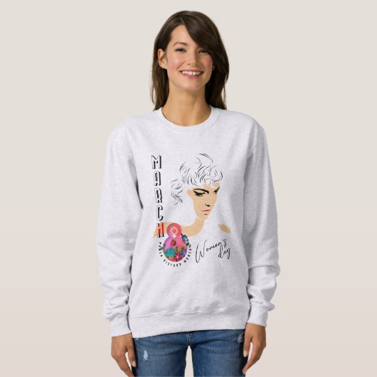 Internationaler Frauentag | Sweatshirt (Vorne ganz)