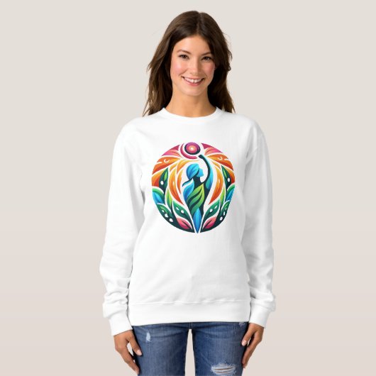 Internationaler Frauentag Sweatshirt (Vorne ganz)