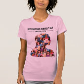Internationaler Frauentag T-Shirt (Vorderseite)