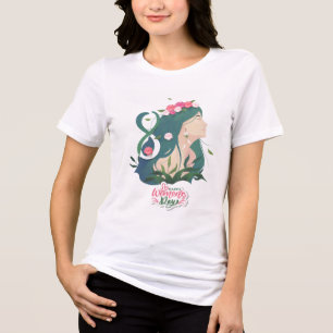 Internationaler Frauentag T-Shirt – Stärkendes Obe Tri-Blend Shirt