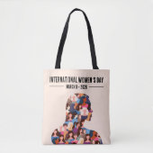 Internationaler Frauentag Tasche (Vorderseite)